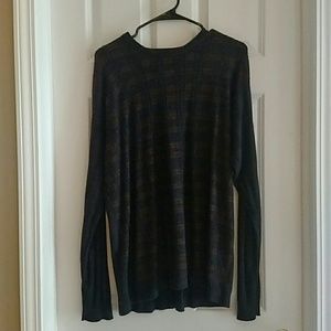 Van Heusen Men's L Sweater Plaid